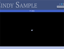 Tablet Screenshot of cindysamplebooks.com